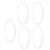 5-Pack Pressure Cooker Sealing Rings, Universal Food-Grade Silicone O-Rings for Stainless Steel Pressure Cookers, 20 cm Inner Diameter view 1