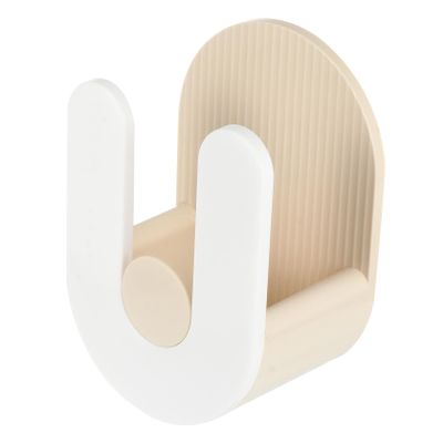 VINTORKY Wall-Mounted Pot Lid and Cutting Board Holder, Space-Saving, Drill-Free ABS Plastic