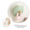 VINTORKY Wall-Mounted Pot Lid and Cutting Board Holder, Space-Saving, Drill-Free ABS Plastic view 3