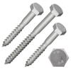 DSM Hex-Head Wood Screws 6 x 50 mm, Stainless Steel A2, 5 pcs view 1