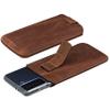 Suncase Leather Pouch Compatible with Samsung Galaxy A55 5G, Antique Coffee view 4
