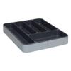5five Extendable Cutlery Tray, Gray view 1