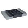 5five Extendable Cutlery Tray, Gray view 3