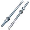 SKIR'CO (15 pcs) Zinc-Plated Wedge Anchors M8 x 140 mm, Concrete Anchors view 1