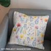 HEKO PANELS Waterproof Oxford Fabric, Floral, 1 Meter, 155 × 100 cm view 3