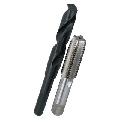 Drill America 7/8"-12 Tap and 51/64" Drill Bit Set, POU Series
