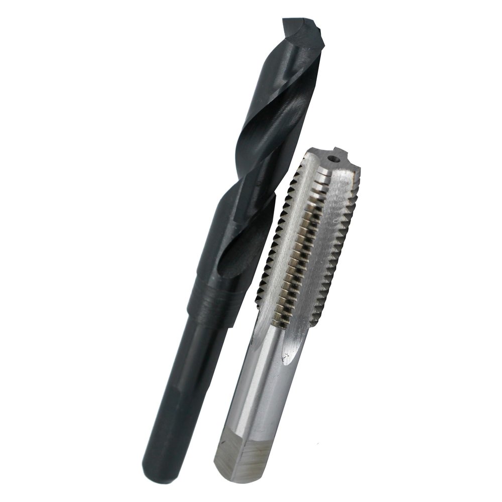 Drill America 7/8"-12 Tap and 51/64" Drill Bit Set, POU Series