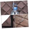 DEARMAMY 1-Piece Thermal Door Curtain for Winter, Windproof, Magnetic, Insulating, for Bedroom and Coffee view 2