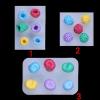 HIRAIDAI 3-Pack Silicone Fondant Molds, 3D Cherry, Raspberry & Mulberry Cake Decorations view 2