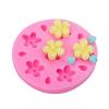 HIRAIDAI Silicone Fondant Cake Molds, 2-Piece Flower Petal Drop Set view 3
