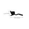 HEMOTON 2-Pack Iron Gravity Gate Latches, Self-Locking view 4