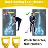 2-Pack Ergonomic Tool Handle Extensions for Shovels and Rakes view 3