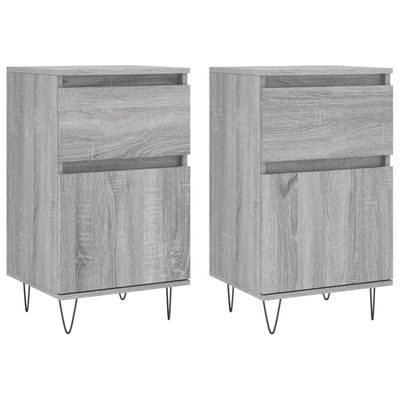 KTHLBRH Living Room Cabinet Dining Room Cabinet Versatile Sideboards, 2 pcs., 40 x 35 x 70 cm, Engineered Wood, for Living Room, Kitchen, Dining Room