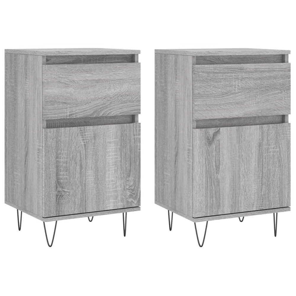 KTHLBRH Living Room Cabinet Dining Room Cabinet Versatile Sideboards, 2 pcs., 40 x 35 x 70 cm, Engineered Wood, for Living Room, Kitchen, Dining Room