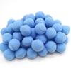 8/10/15/20/25/30 mm Pom-Pom Balls, Soft Fluffy Multicolor Pom-Poms, Highly Elastic, DIY Craft Supplies, 34 Blue, 10 mm, 200 pcs view 1