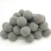 8/10/15/20/25/30 mm Pom-Pom Balls, Fluffy Soft Pom-Poms, Multicolor, Highly Elastic, DIY Craft Supplies, No. 23 Light Gray, 15 mm, 100 pcs view 1