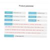 UKCOCO 2-Piece Set of Square PVC Table Stickers view 3