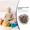 OUNONA 1 Pack of Colorful Natural Stone Decor in Irregular Shapes view 3