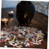 OUNONA 1 Pack of Colorful Natural Stone Decor in Irregular Shapes view 4