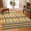CASAVANI Kilim Rug, Handwoven Jute Runner, 6.6 x 10.2 cm view 2
