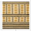 CASAVANI Kilim Rug, Handwoven Jute Runner, 6.6 x 10.2 cm view 3