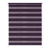 Rettika Plum Double Roller Blind, No-Drill Clip-Fit, 55 x 150 cm view 1