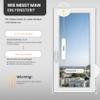 Rettika Sunny Double Roller Blind, No-Drill Clip-On, 135 × 150 cm view 3
