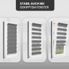 Rettika No-Drill Double Roller Blind, Dark Gray, 80 x 150 cm view 4