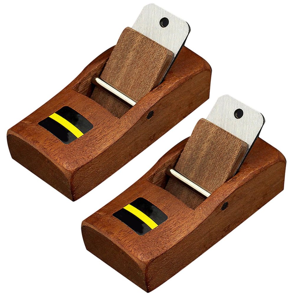 2-Piece Hand Wood Planer Set for Smoothing Wood Surfaces