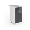 Vicco R-Line Base Cabinet, Anthracite High-Gloss, 40 cm view 1