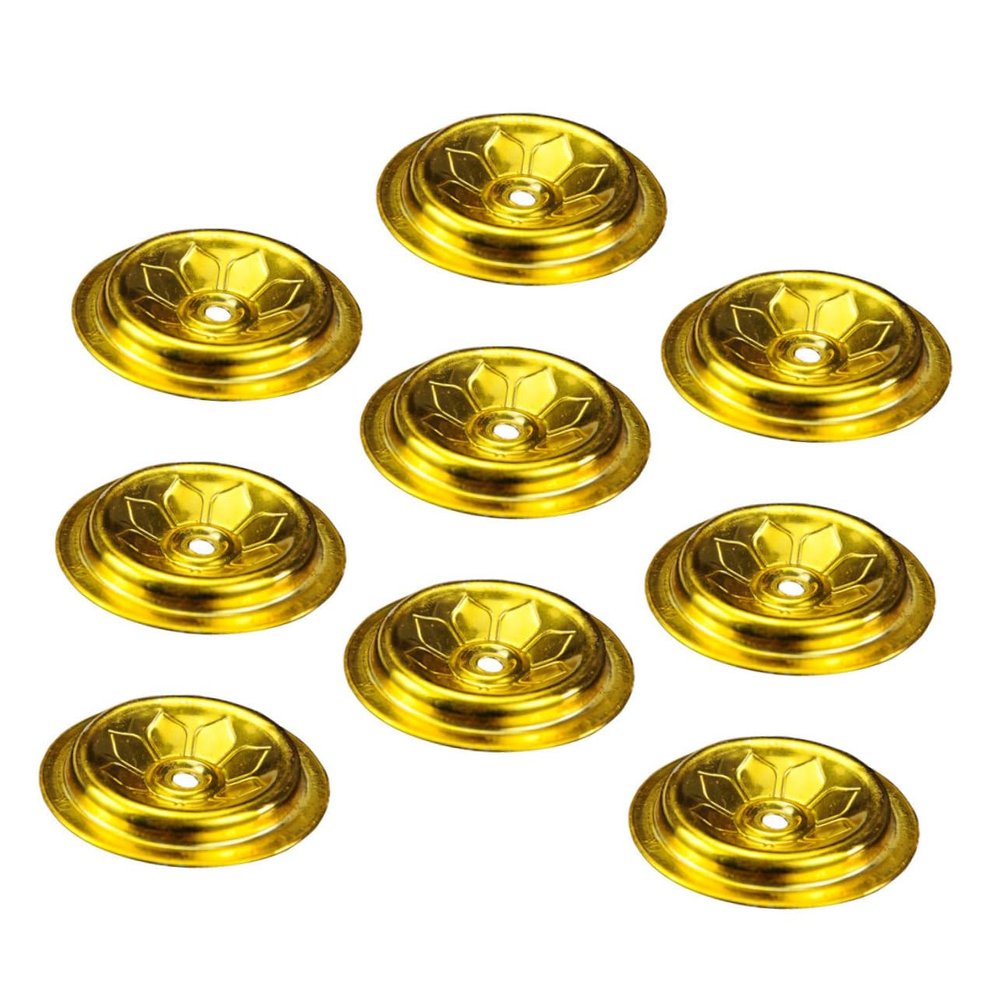Veemoon Floating Wick Holders, 9-Piece Set for Liquid Butter Lamps