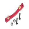 GPM Aluminum 7075 Steering Rack for Arrma 1:8 and 1:7 Vehicles - Red view 1