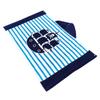 OUNONA Large Cotton Hooded Towel for Kids, Blue Pirate Design view 1