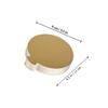 PRETYZOOM 50-Pack Gold Round Cake Boards, 11 cm view 2