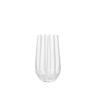 Broste Copenhagen Stripe Water Glass, 0.55 L