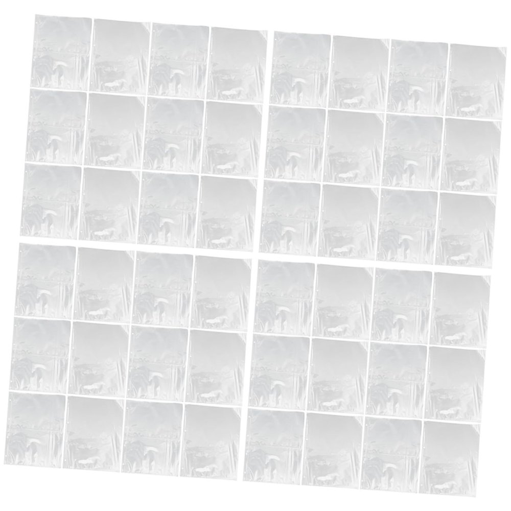 Zerodeko A4 Transparent PP Pocket Album Pages for Collectibles