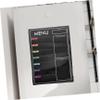 EXCEART Magnetic Menu Board for Refrigerator, Wipeable, Black, PET view 4
