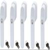 ABUS FG400W Lockable White Window Handle, Set of 5, Keyed Alike AL0145, 10 Keys view 1