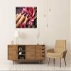 islandburner Prime XXL Poster – Elegant Manicure with Deep Maroon Polish view 2