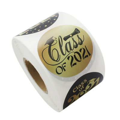 Operitacx Graduation Seal Stickers for Gifts and Treat Bags