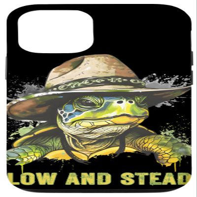 iPhone 12/12 Pro Case - Slow and Steady Turtle Hat