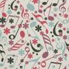 HEKO PANELS Washable Tablecloth, Musical Notes, 140 x 240 cm view 3