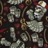 HEKO PANELS Washable Tablecloth, Gangsta Skull, 140 x 200 cm view 3