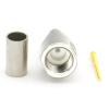 RANGEFUL FME Male Connectors for RG58 LMR195 RG303 RG141 RG142 RG400 RF Crimp Coaxial Cables, Nickel-Plated, 10-Pack view 2