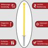 TIBU Yellow Stainless Steel Barrier Post with Ground Sleeve, 42.4 mm view 3