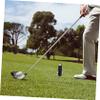 HANABASS ABS Black Lightweight Nylon Fiber and Plastic Golf Ball Storage Cup, 3-Ball Durable Collector view 3