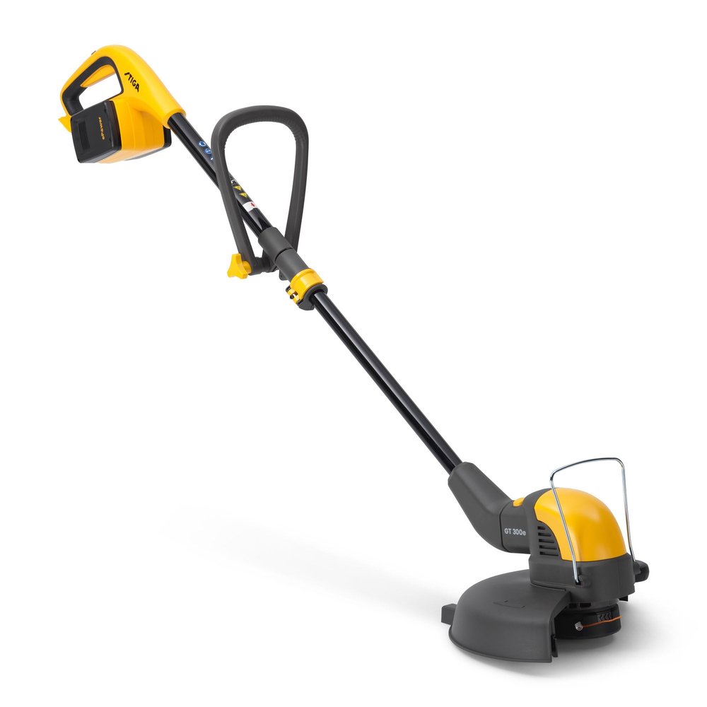 STIGA GT 300e Kit Cordless String Trimmer, 2 x 20V 2Ah Batteries + Charger, 30cm, Trimming & Edging