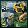 STIGA GT 300e Kit Cordless String Trimmer, 2 x 20V 2Ah Batteries + Charger, 30cm, Trimming & Edging view 2