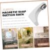 MILISTEN 2-Piece Magnetic Soap Holder, Wall-Mounted, No Drilling view 2