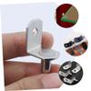 20 Iron Shelf Support Pegs, Silver, 6 mm view 3